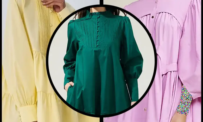 پیراهن زنانه کوتاه