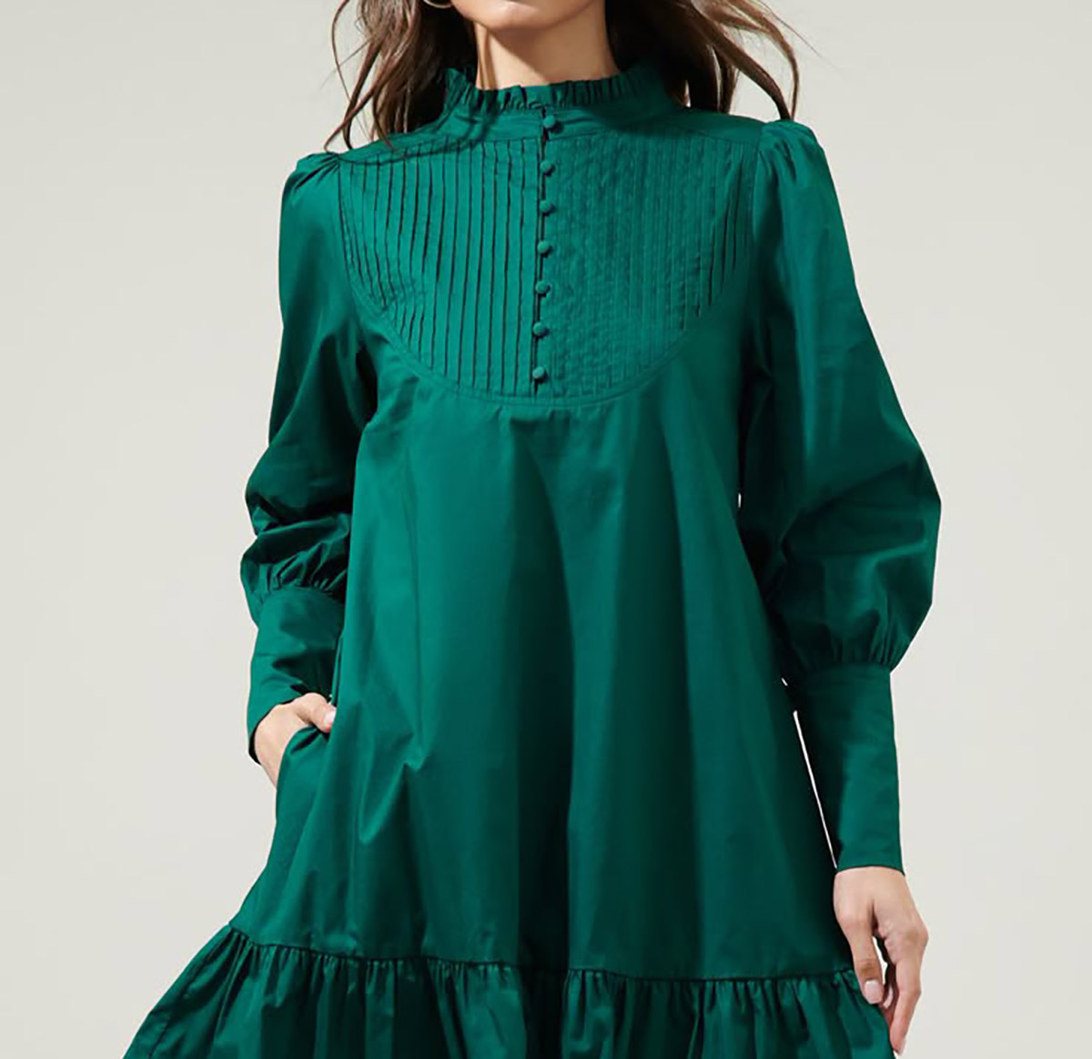 پیراهن نخی زنانه