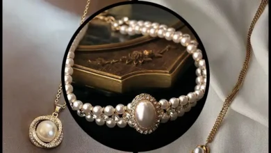 گردنبند مروارید اصل صدف واقعی
