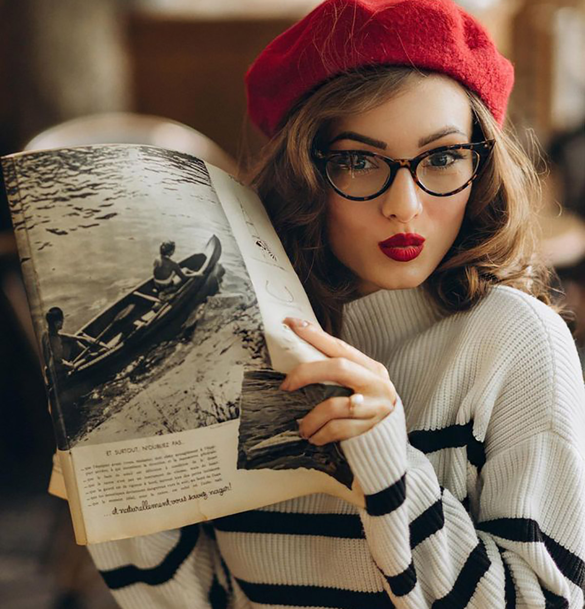 استایل با کلاه باکت دخترانه
