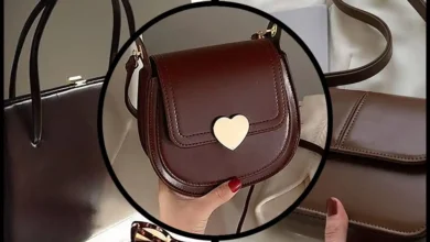 کیف قهوه ای سوخته