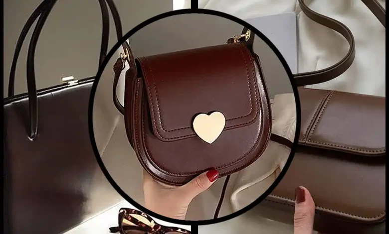 کیف قهوه ای سوخته